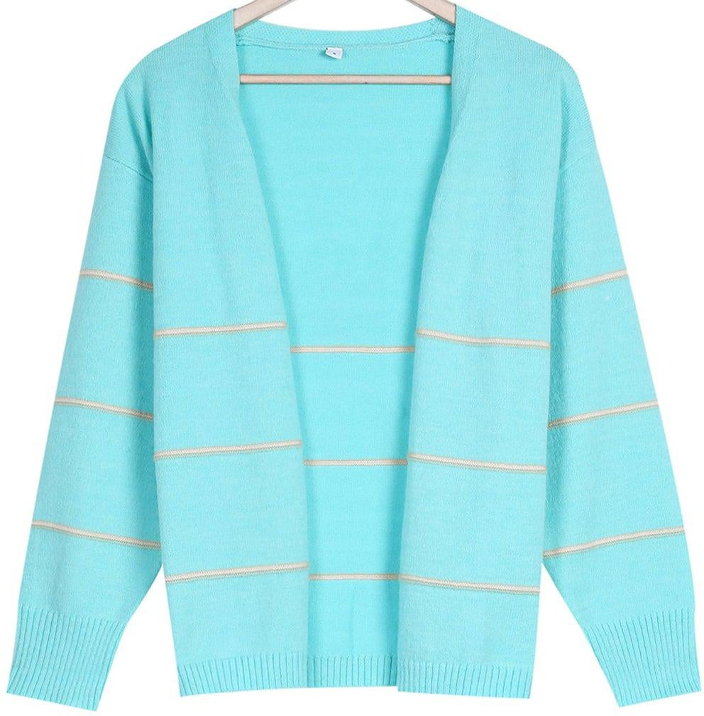 Turquoise Slouchy Cardigan